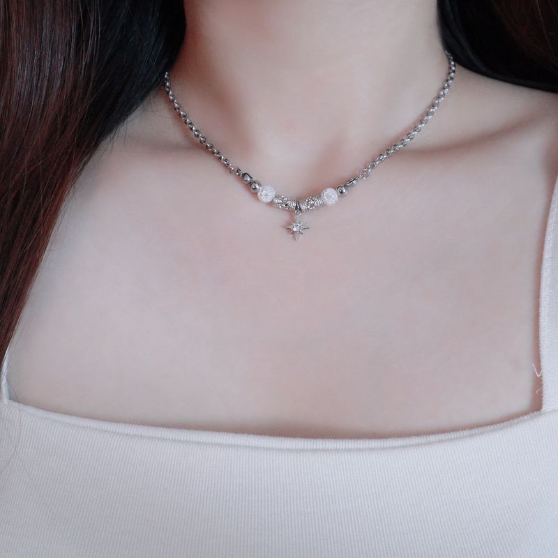 ice glass starlight choker