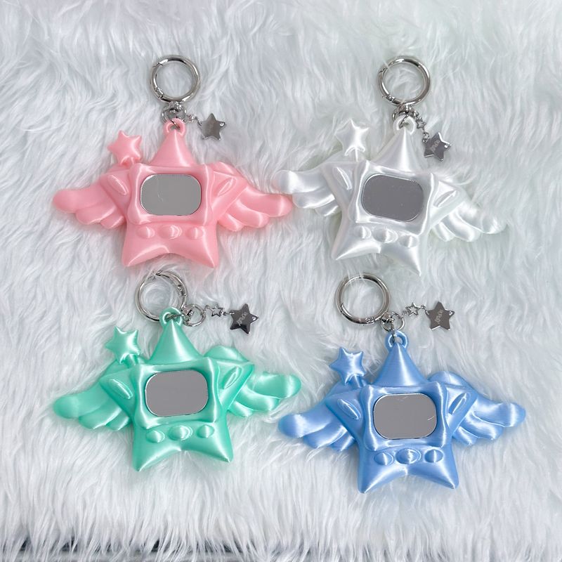 CYBER-STAR GALORE : Keychain ( Mint )
