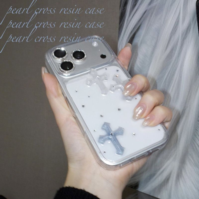 pearl cross resin case