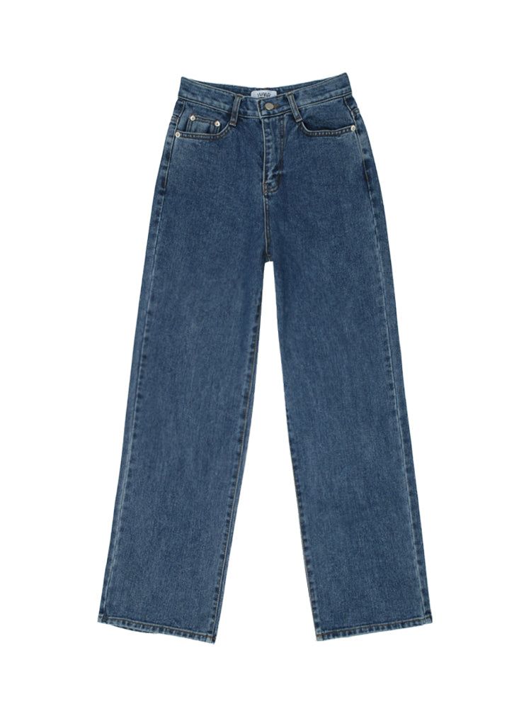 W50 WIDE DENIM PANTS_DEEP BLUE