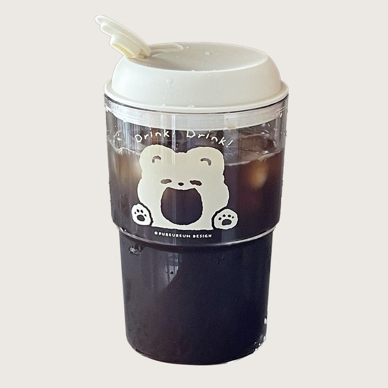 PureureumDesign（プルルムデザイン）の「キューピッドゴム ワーントランスペアレントタンブラー 500ml（スマホグッズ/小物）」