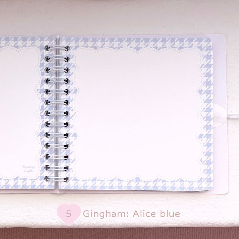 Heart pocket ♡ twin ring notebook
