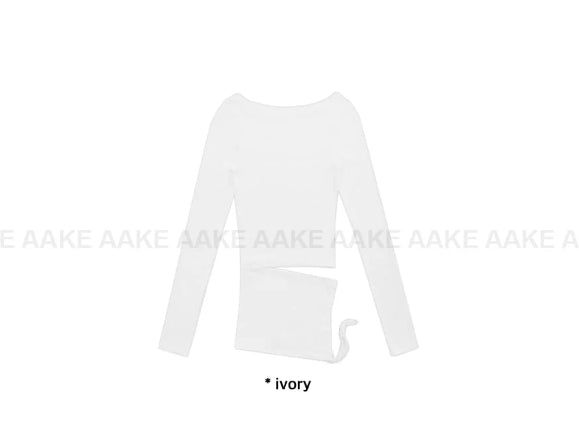 CUT-OUT STRAP LONGSLEEVE