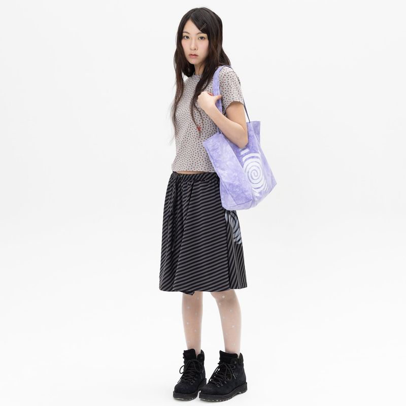 Twister Star Tote Bag - Purple