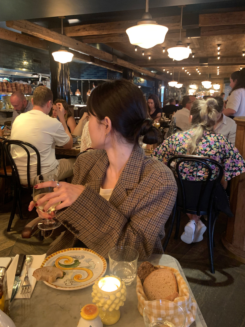 [MADE] Check wool jacket