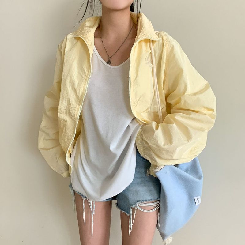 [Bellide made] Two-Way Anorak Windbreaker