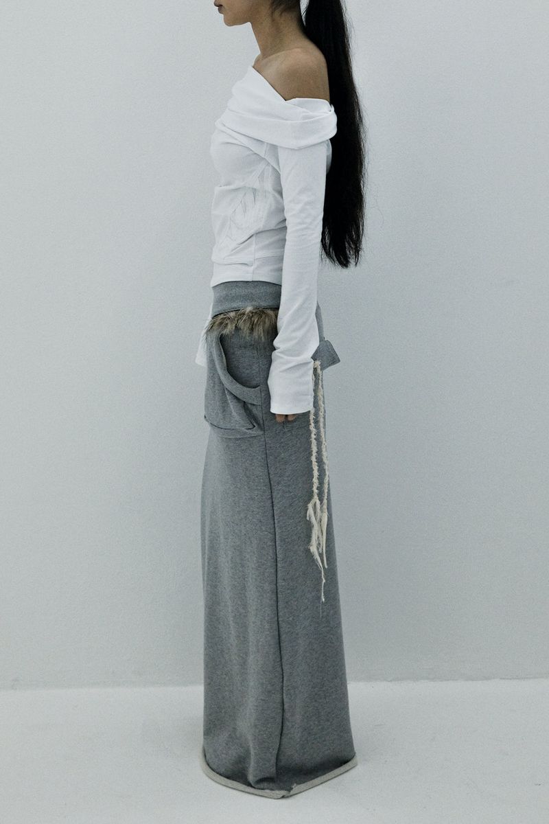 [MADE] Twisted Sring Maxi Skirt 003