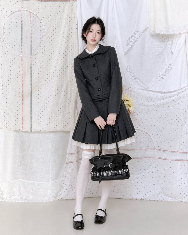 STAR FRILL BAG (3COLOR)