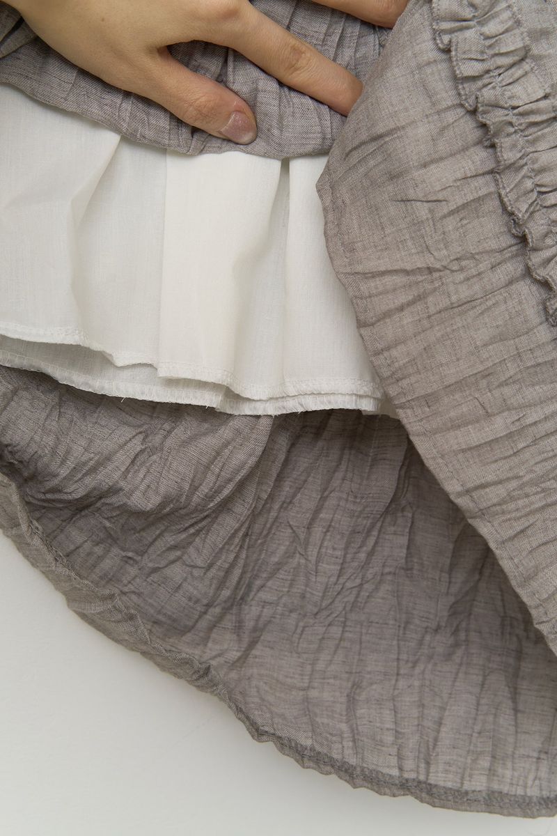 (W) Sun Wrinkled Skirt