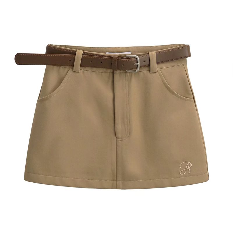 Urban Line Belted Skirt 232937383