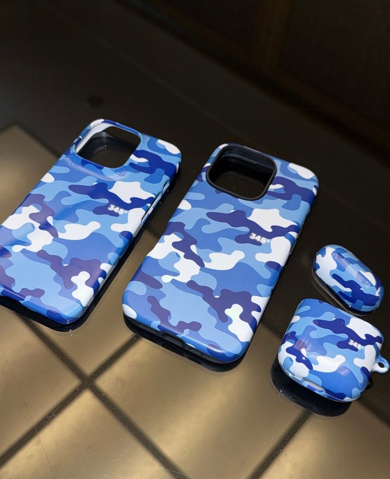 [3COLORS] CAMOUFLAGE Air Pods Hard Case / TREEFORFIVE345