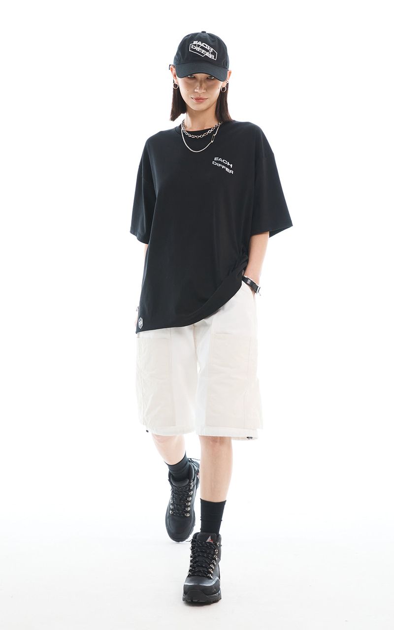 EACH DIFFER(イーチディファー)の「BERMUDA DRAWSTRING PANTS_CREAM(Pants)」