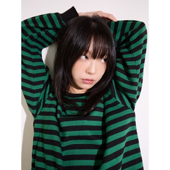 MIDDLE STRIPE Long sleeves (SSLSTDBASIC)