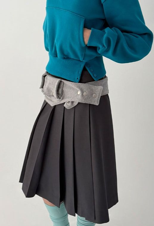 DOUBLE POCKET BELT BAG