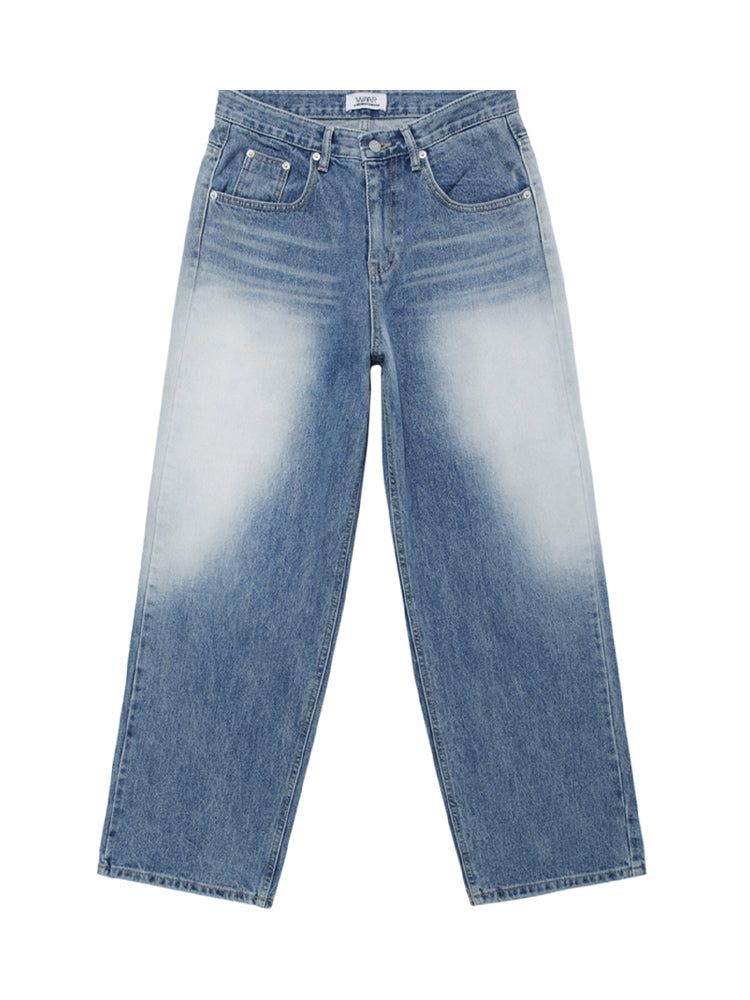 M203 SIDE WIDE DENIM PANTS