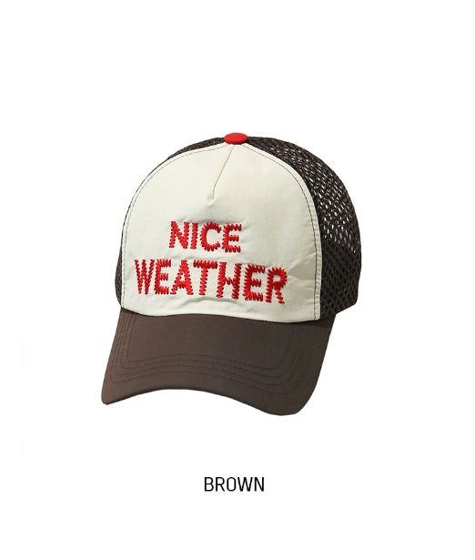 Weather String Mesh Ball Cap
