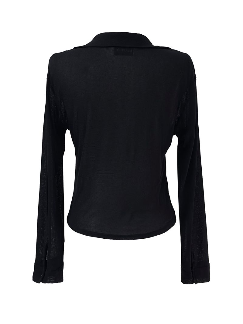 tint see-through layered shirt (2color)