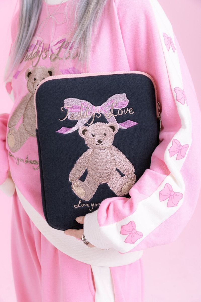 Teddys IPAD/LAPTOP Pouch 11 inch (NAVY)