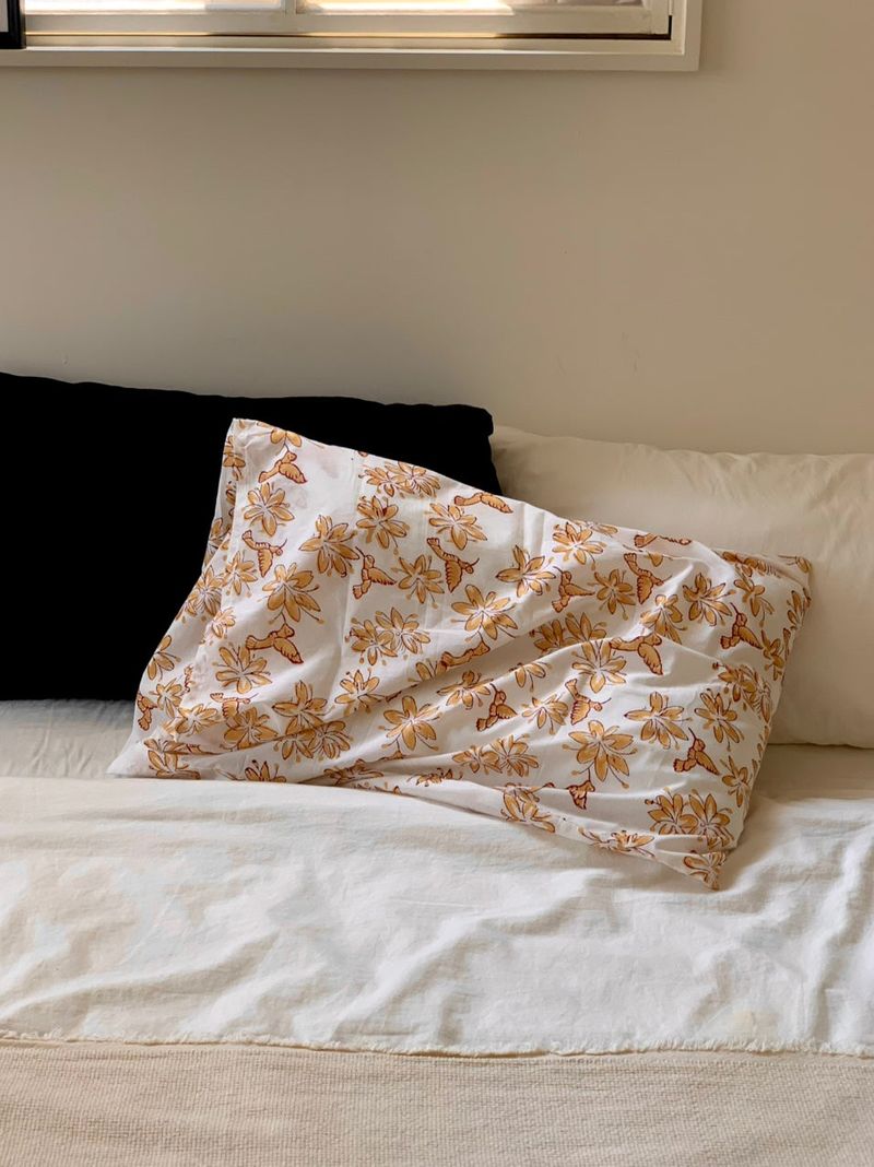 Hucha Pillow Cover (Hand-block Print)
