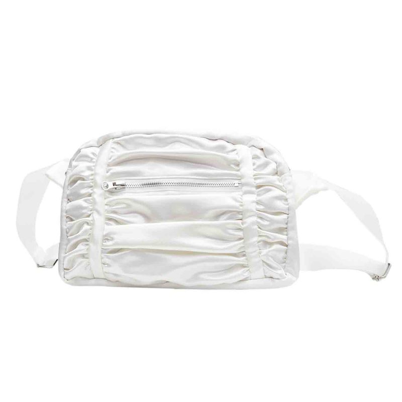 Luna shirring cross baga (ivory)