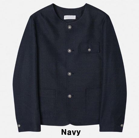 Soroy Round Tweed Jacket