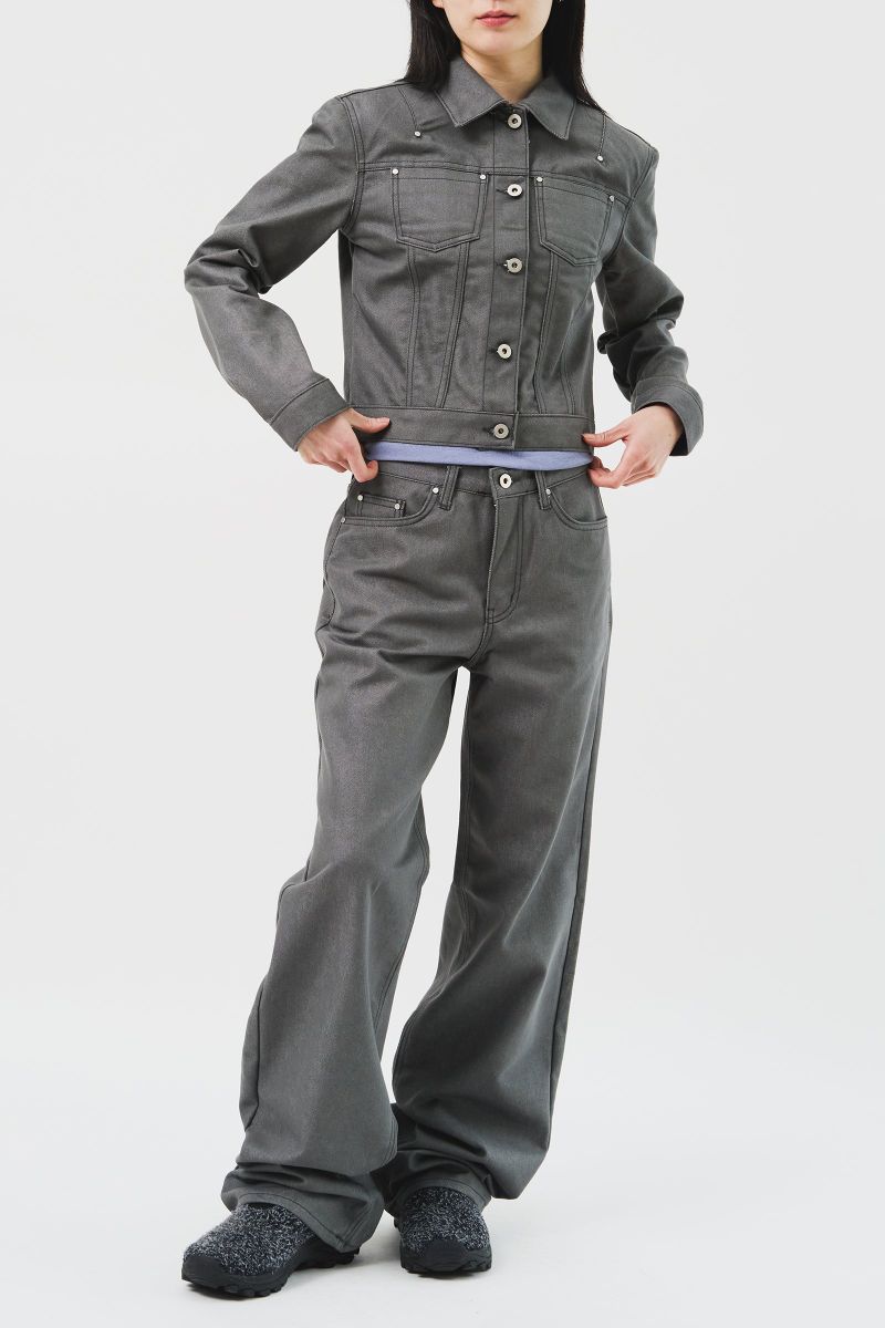 (W) Steel Denim Jacket