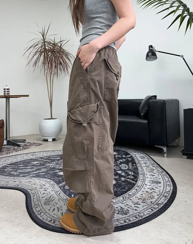 Clay Vintage Dyeing Cargo Pants