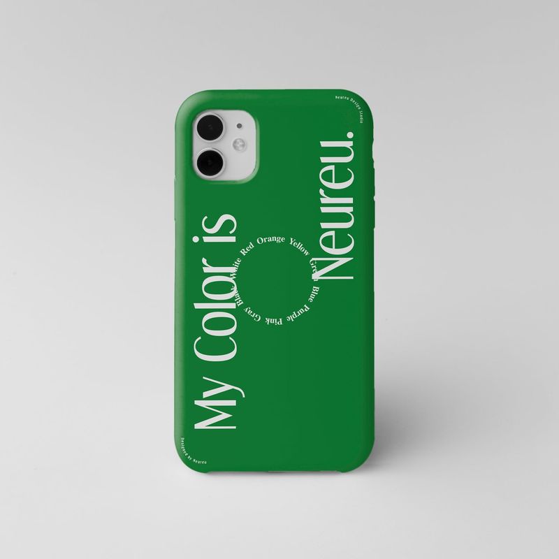 Neureu Studio（ニュールースタジオ）の「My Color Case (Green Slim Hard)（Smartphone Accessories）」