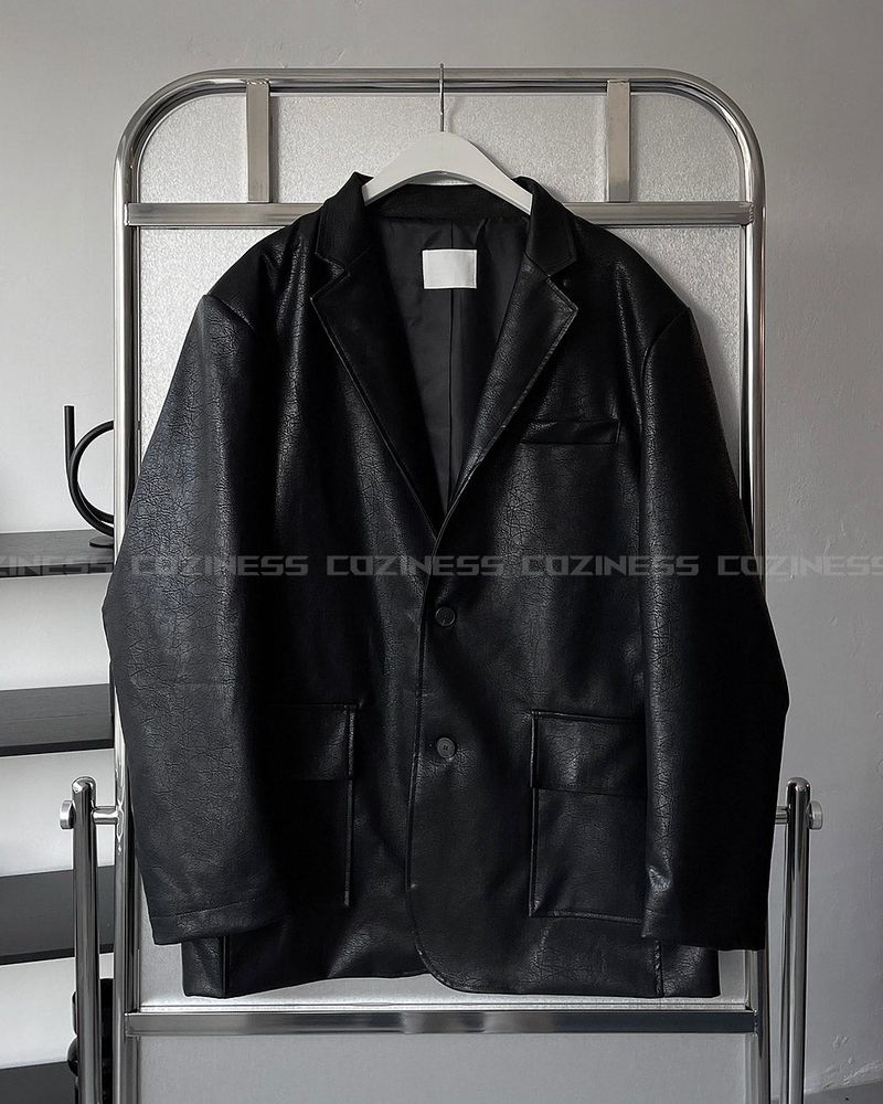 CH Damage Leather Jacket (2 colors)