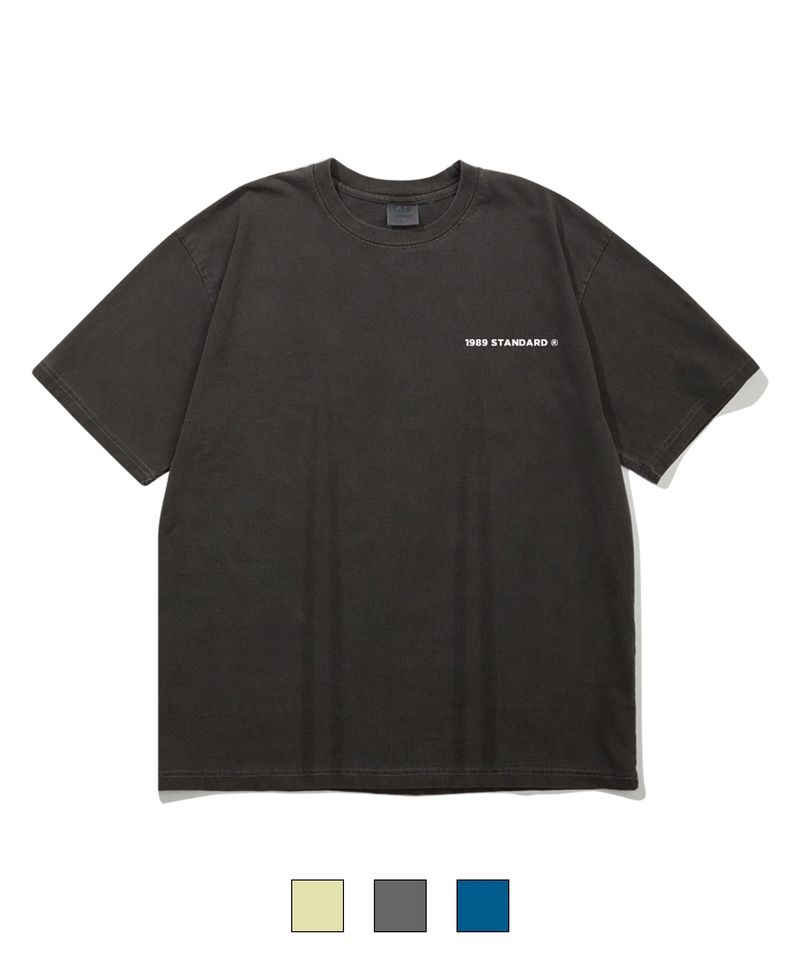 1989STANDARD（1989スタンダード）の「MAIN LOGO Pigment Overfit Short Sleeves (SPSSTD-0017)（Tops）」