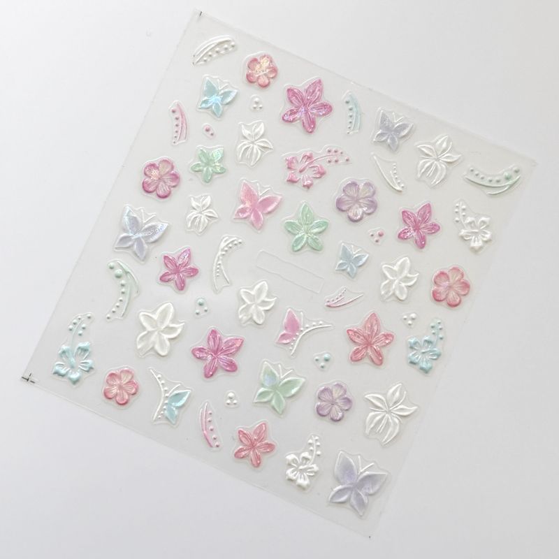 hibiscus camera stickers