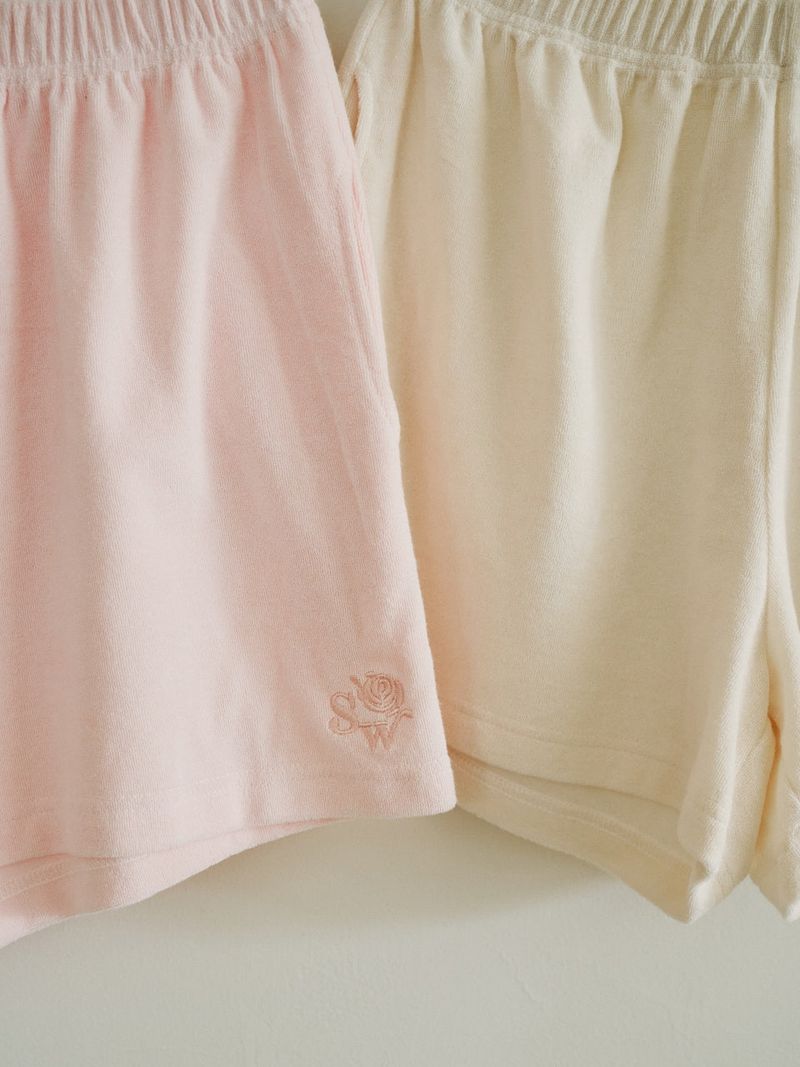 Ice Cream Terry Shorts_pink