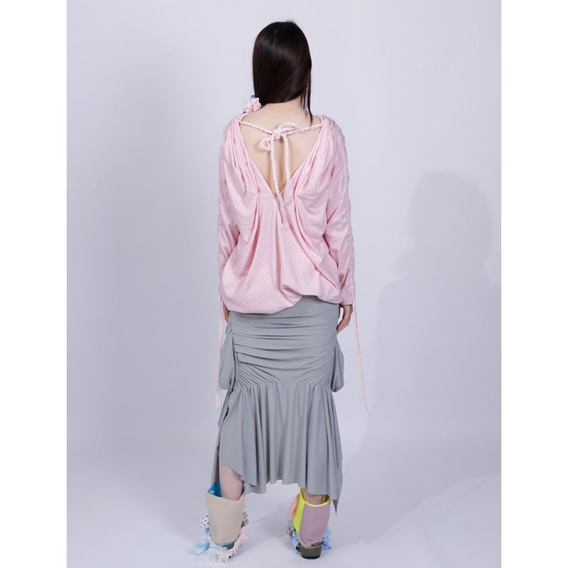 ポルカドットツーウェイドレス/トップス