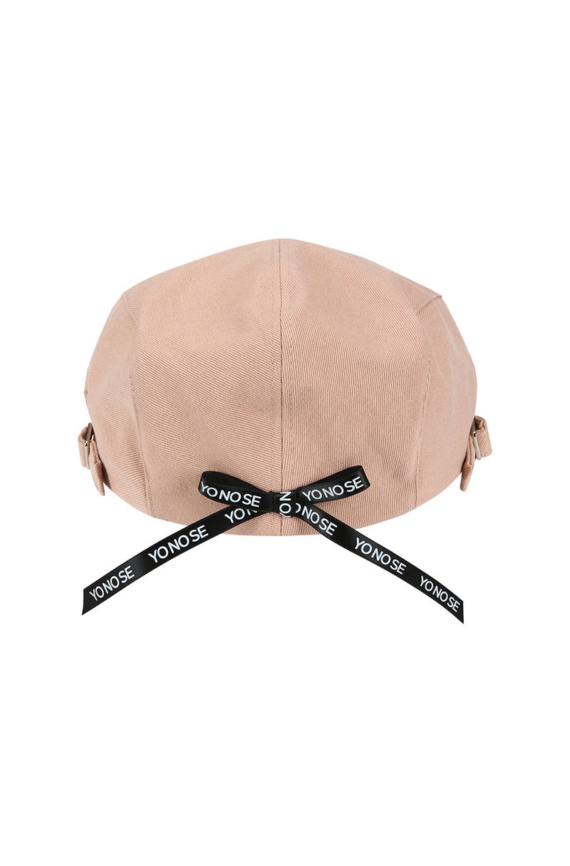 RIBBON HUNTING CAP / PINK