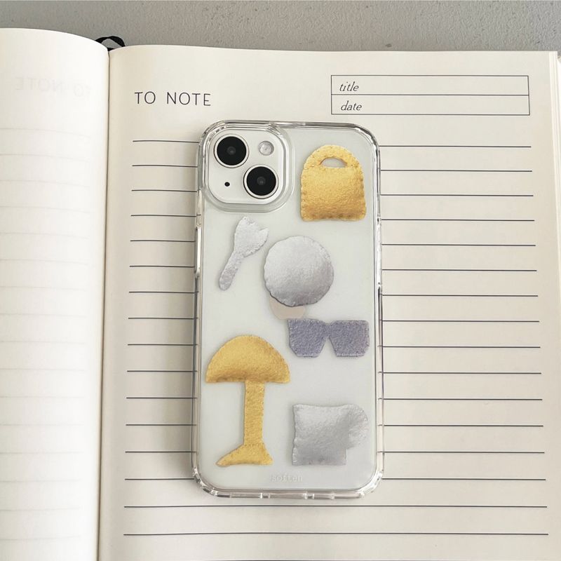 soften（ソプン）の「[MADE] favorite things jelly hard case (yellow)（Smartphone Accessories）」