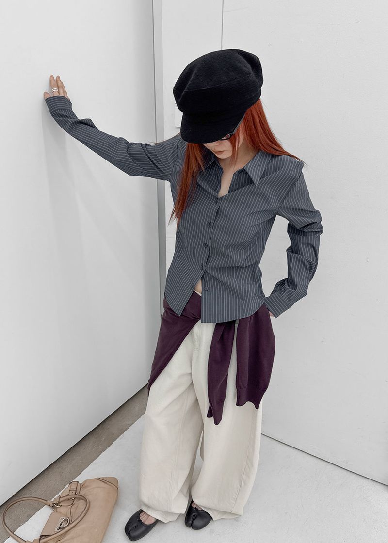[MADE] Natsuka Stripe Shirt