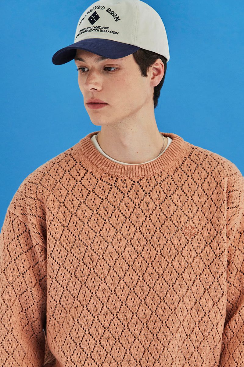 ROOM LOGO BALL CAP / IVORY