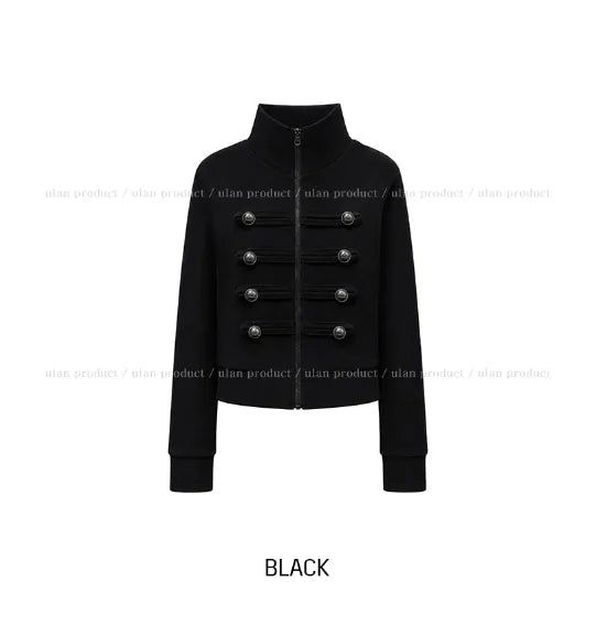 Void Napoleon High-Neck Zip-Up