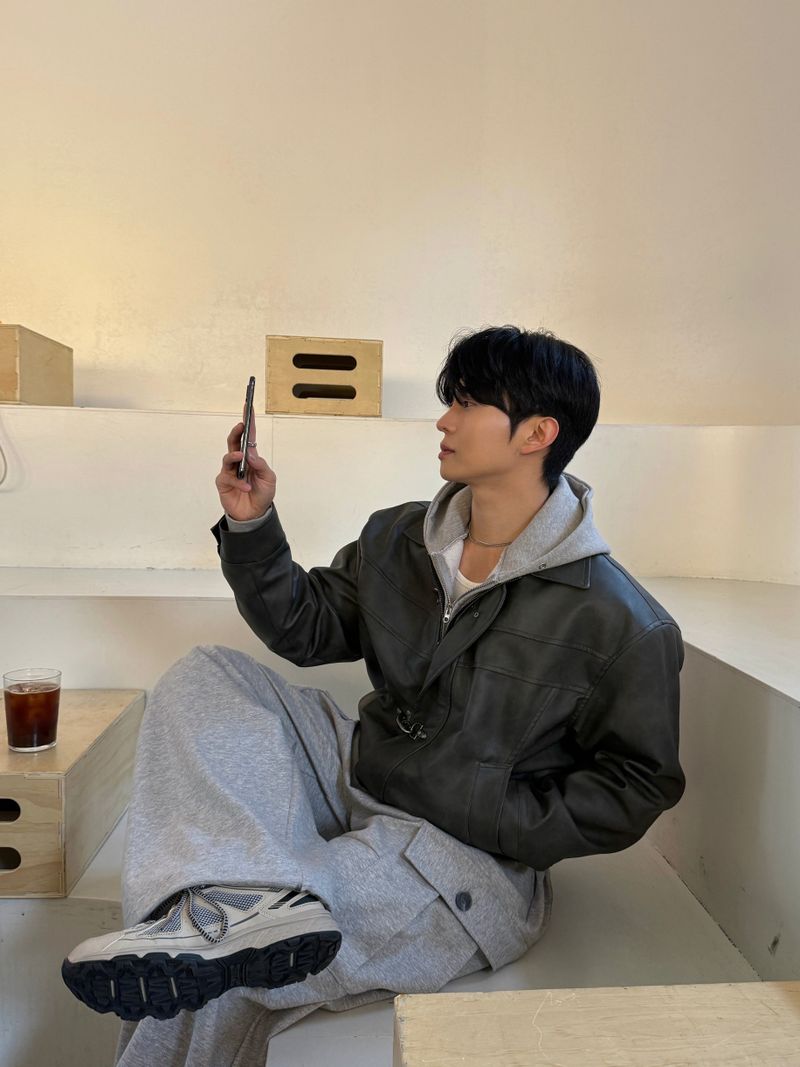 Rivet parasuit sweat pants