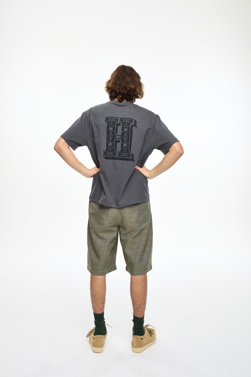 Fancy Linen Blended Bermuda Shorts