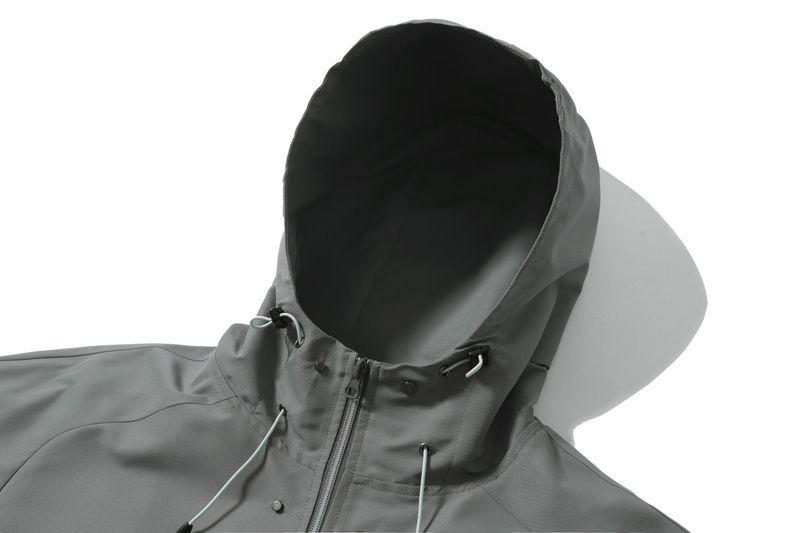 HOOD ZIP UP JACKET (grey)