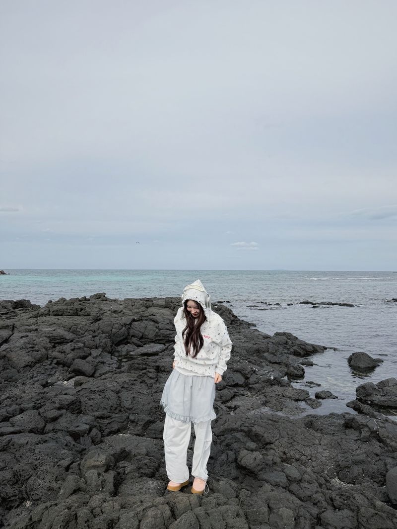 Chiffon Wrap Layered Banding Pants