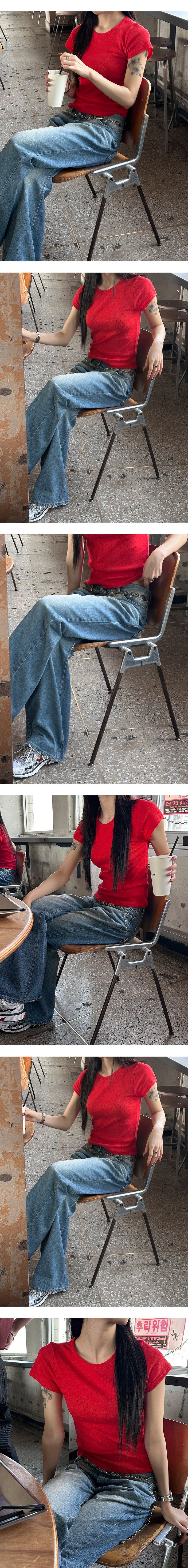 [UNISEX] VINTAGE DAMAGE DENIM PANTS