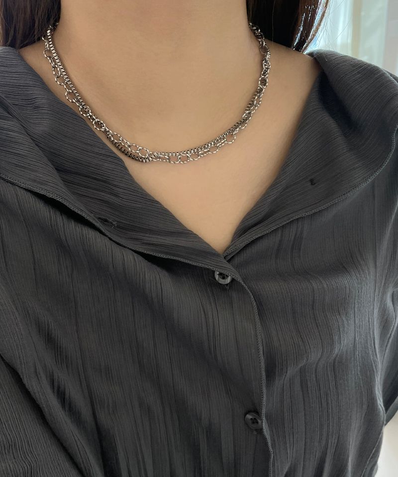 weave chain necklace