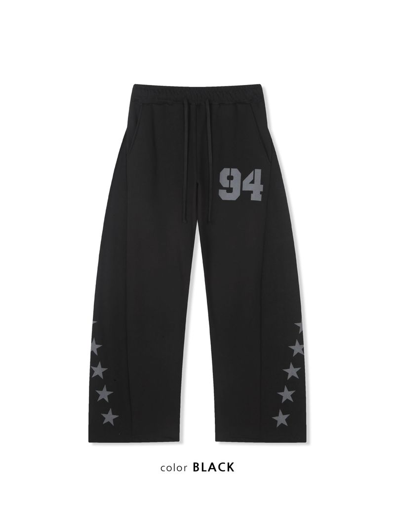 Number Mix Sweatpants