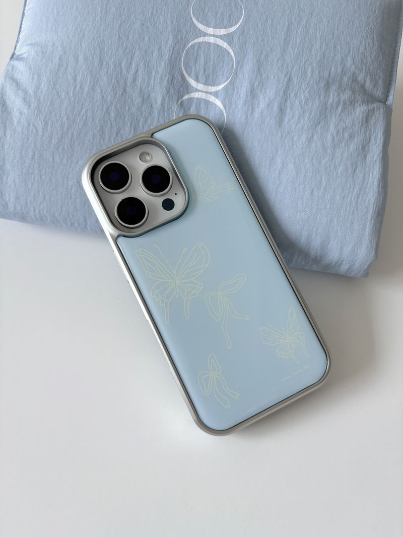 ribbon garden phone case