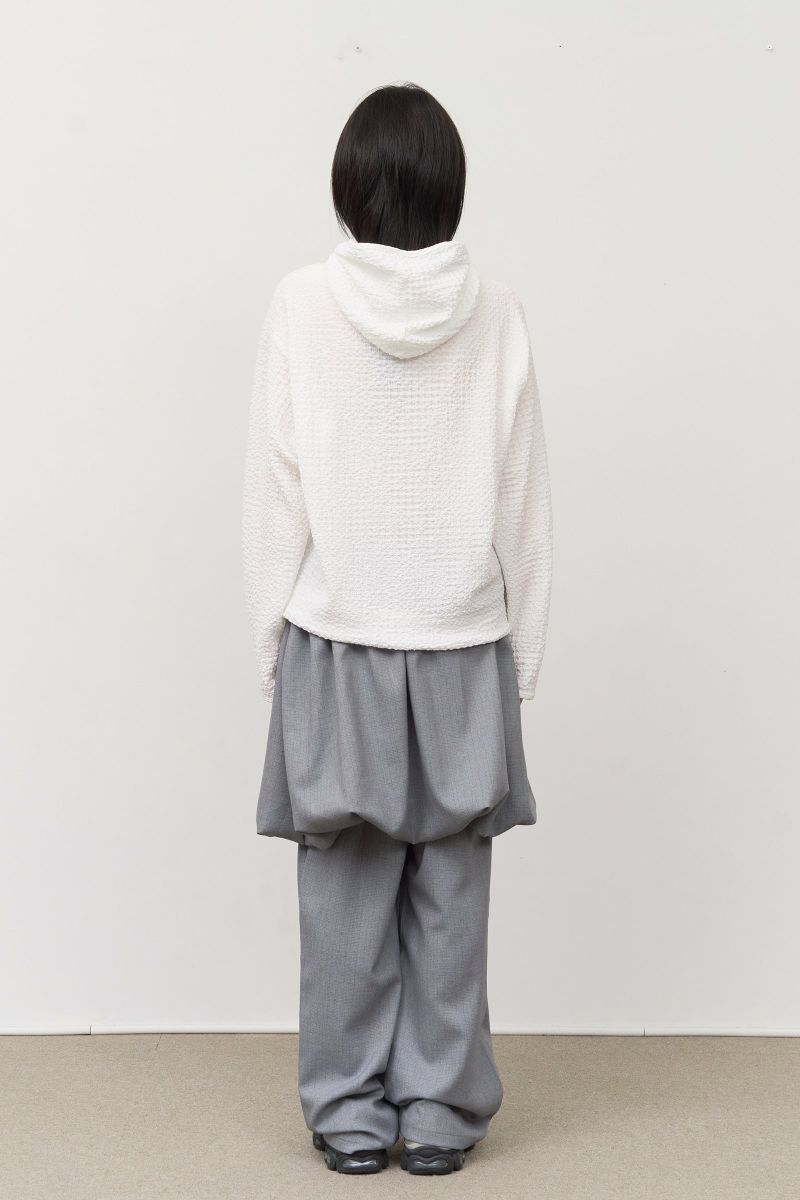 Popcorn Hooded Top