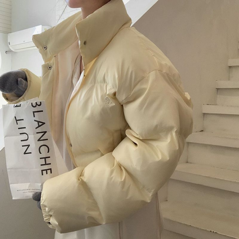 [BELLIDE MADE] Smoke Creamy Two-Way Short Padding