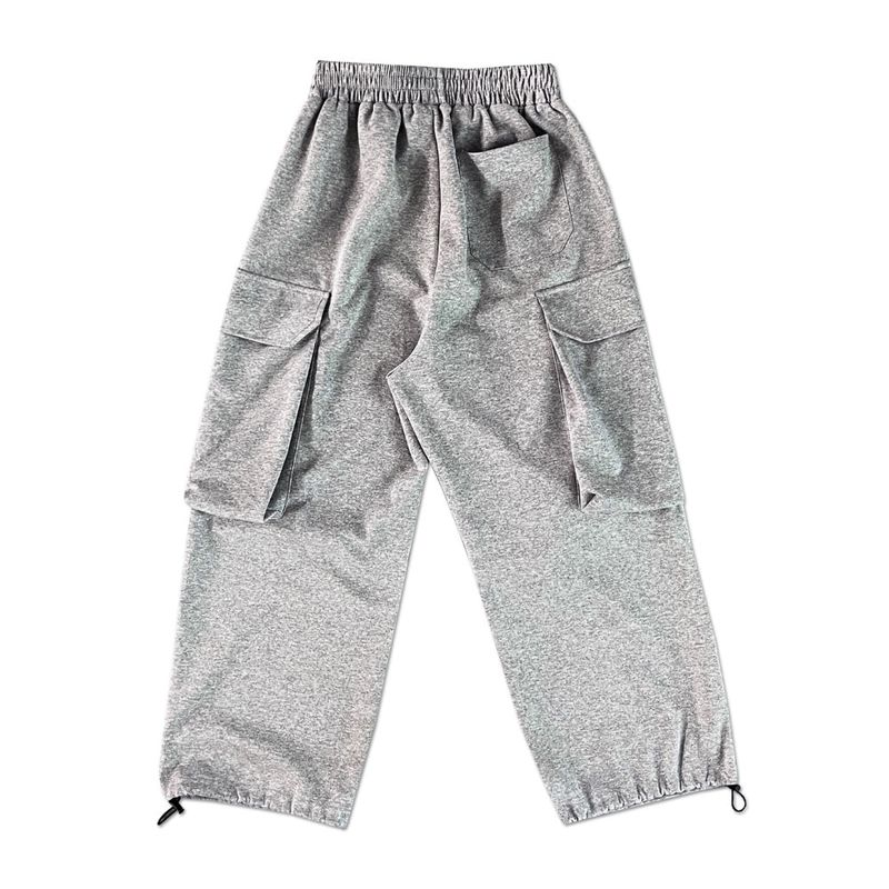 LMN Kerit Cargo Pocket Sweat Pants (Gray)