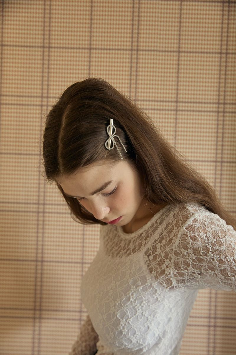 TWINKLE RIBBON HAIRPIN
